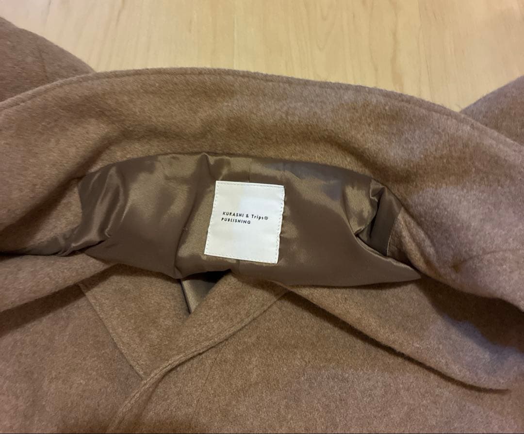 北欧暮らしの道具店／3WAYアレンジ襟のかろやかチェスターコート