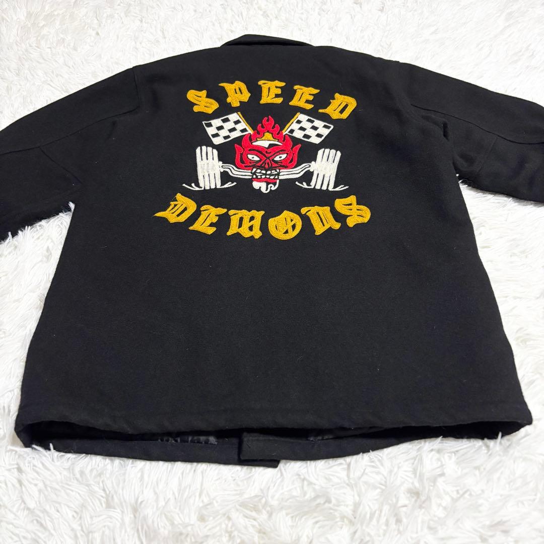 ナ*ス様 美品 STEEL HOT ROD WEAR ファラオ メルトン ジャケ