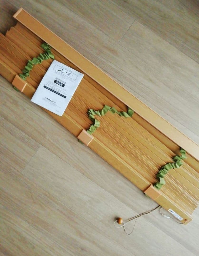 ウッドブラインド　クレール　ニチベイ製