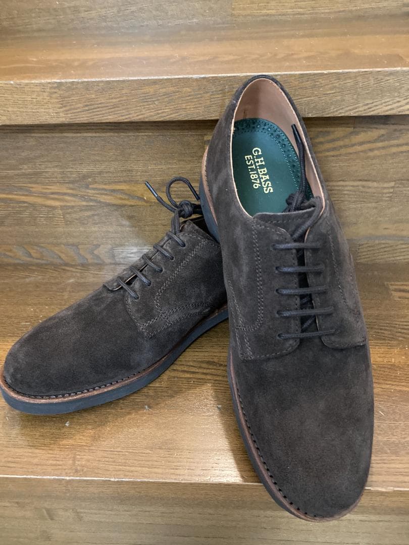 未使用新品★G.H.BASS/DIRTYBUCK DERBY/ダークブラウン