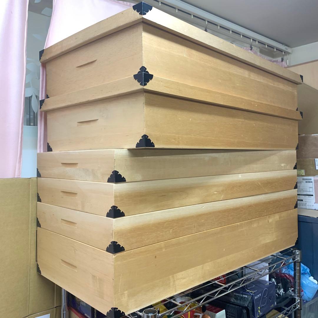 桐箱 着物用 大小6箱