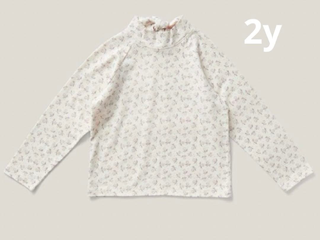 トップス soor ploom /Tie Tee, BerryStitchPrint 2y