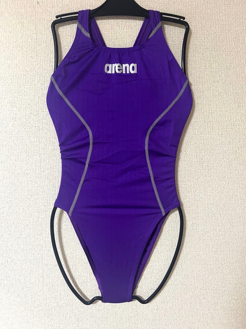 arena 競泳水着 Xパイソン2 ARN-7021W Oサイズ パープル