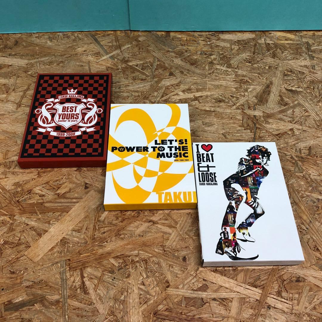 D5601 Takui Nakajima 中島卓偉 DVD まとめ売り