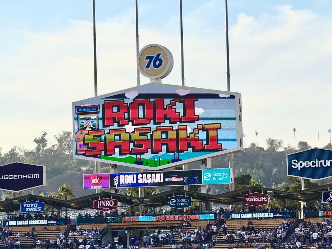 【新品未開封】ドジャース　佐々木朗希　ボブルヘッド