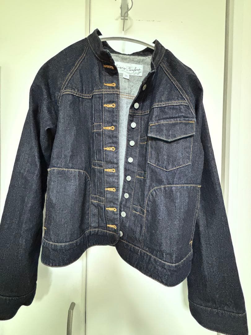 si-si-si comfort(スースースーコンフォート)デニムジャケット36