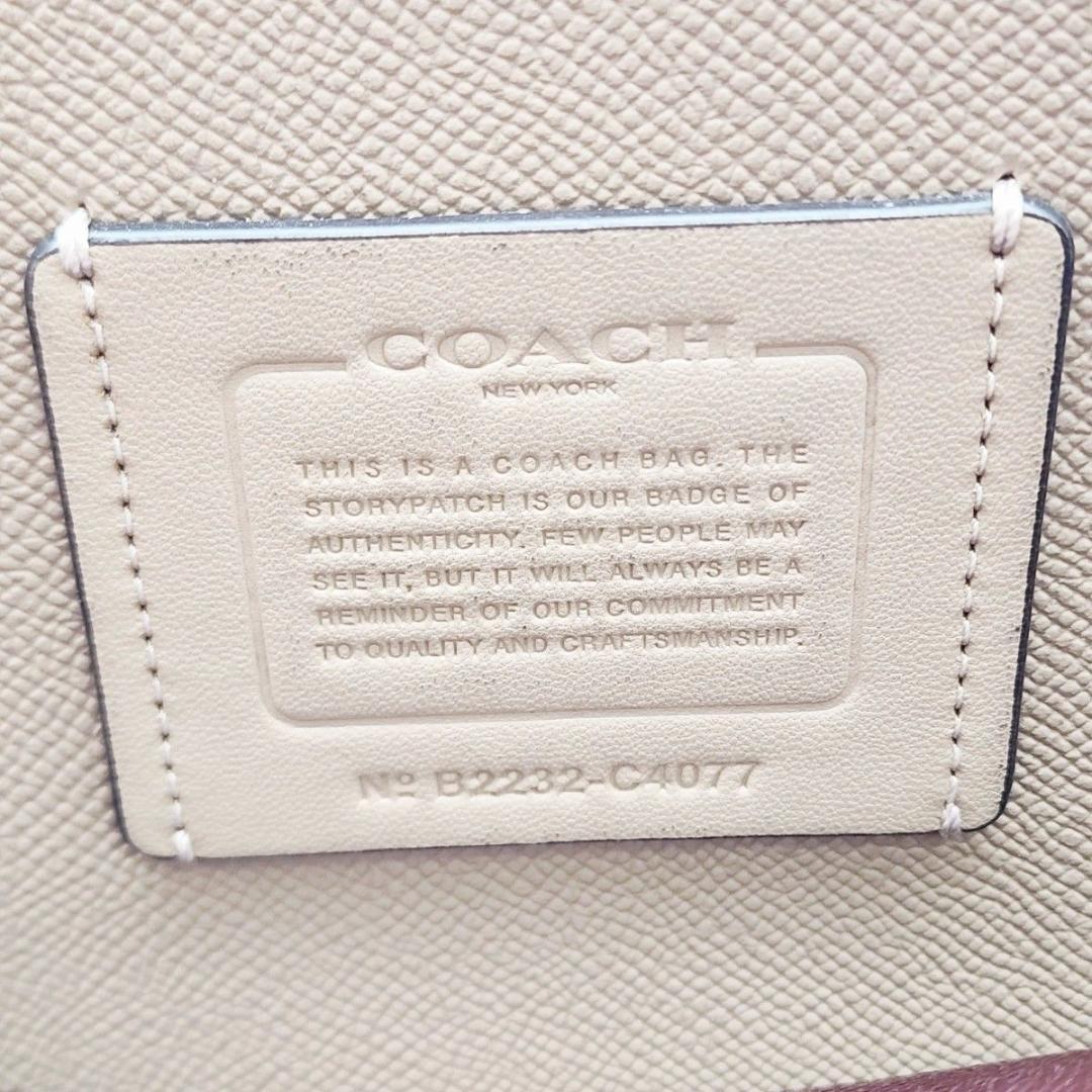 現行品 美品 COACH コーチ テイタム キャリーオール40 C4077.