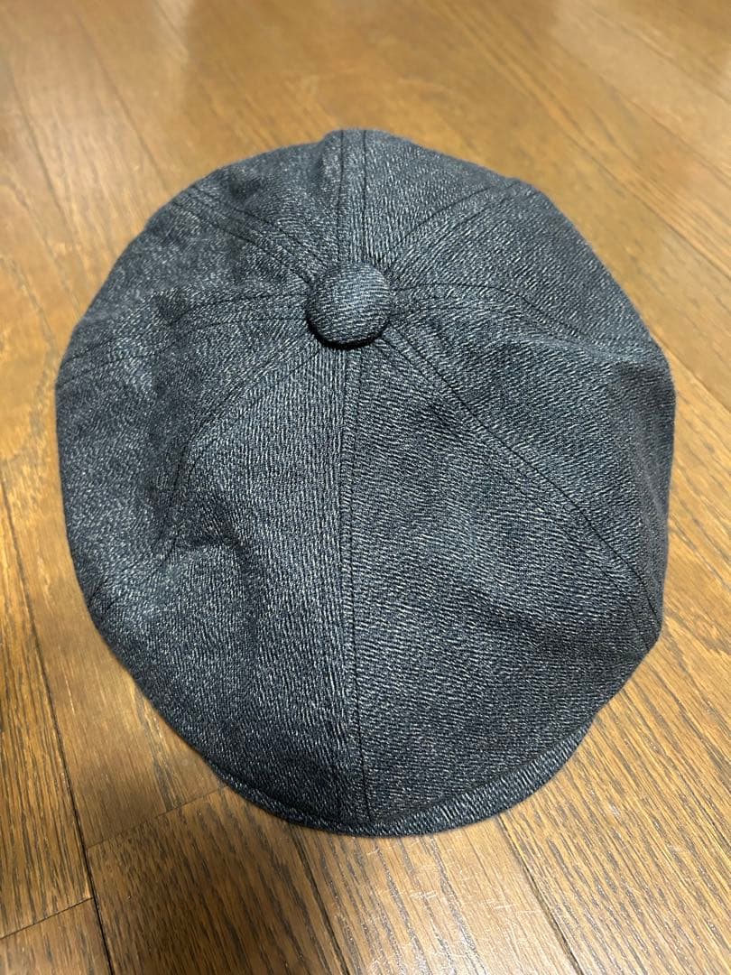 CPH 575 キャスケット 杢チャコールグレー ヘザーツイル M/L