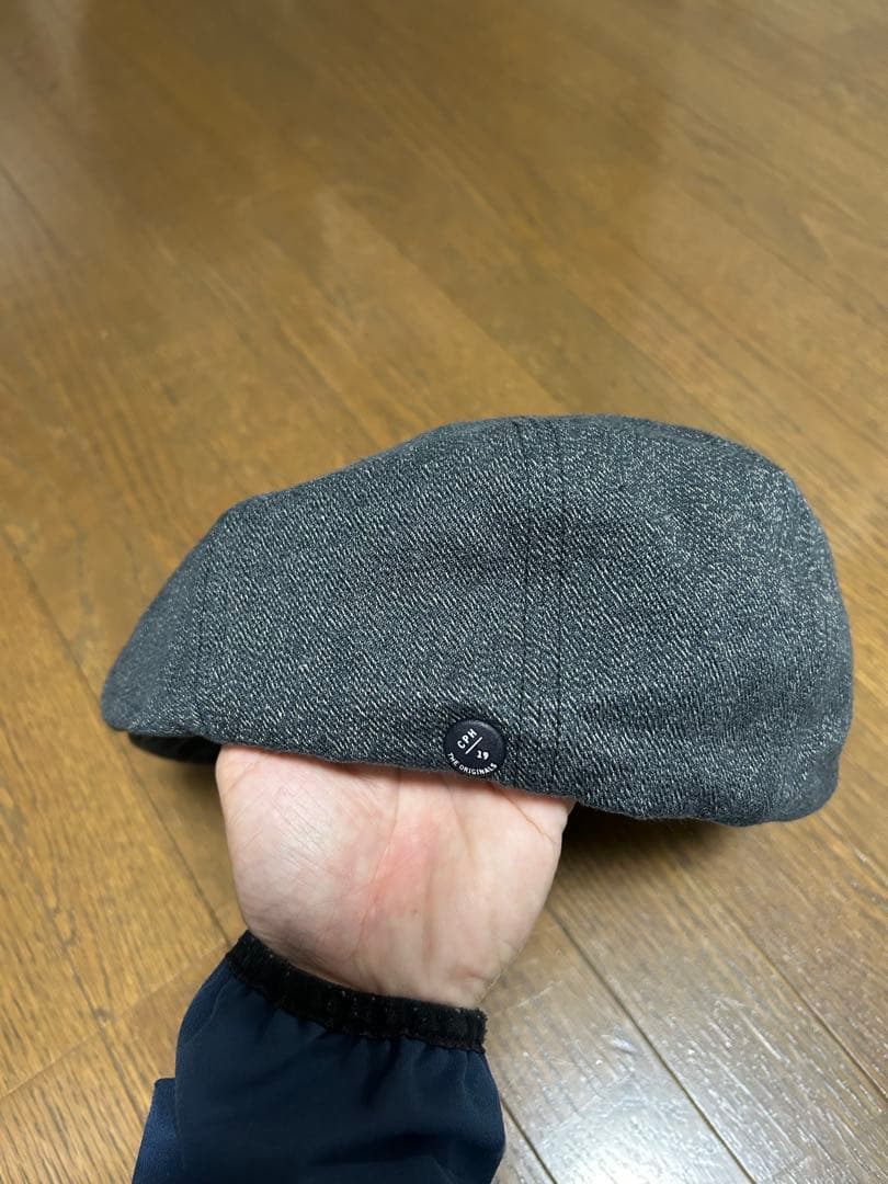 CPH 575 キャスケット 杢チャコールグレー ヘザーツイル M/L