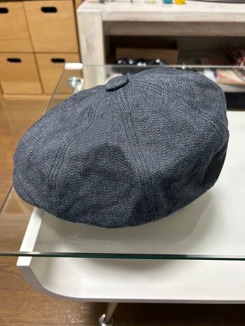 CPH 575 キャスケット 杢チャコールグレー ヘザーツイル M/L