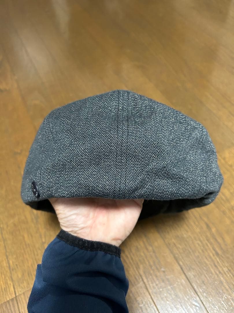 CPH 575 キャスケット 杢チャコールグレー ヘザーツイル M/L