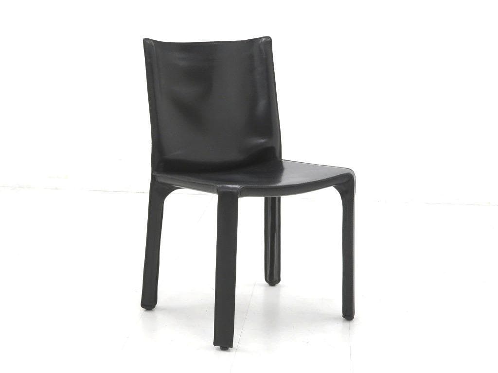 展示品　カッシーナ　キャブ　総本革　レザー　ダイニングチェア　イス　モダン