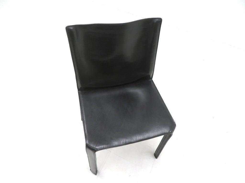 展示品　カッシーナ　キャブ　総本革　レザー　ダイニングチェア　イス　モダン