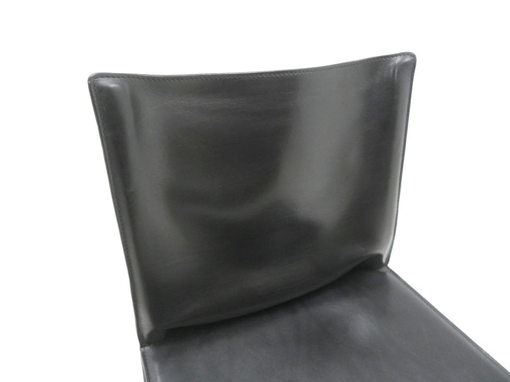 展示品　カッシーナ　キャブ　総本革　レザー　ダイニングチェア　イス　モダン