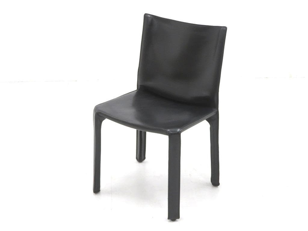 展示品　カッシーナ　キャブ　総本革　レザー　ダイニングチェア　イス　モダン