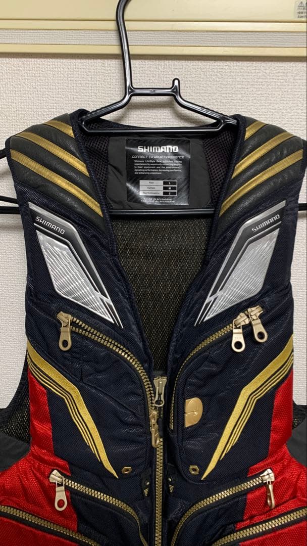 SHIMANO NEXUS フィッシングベスト　サイズ：L