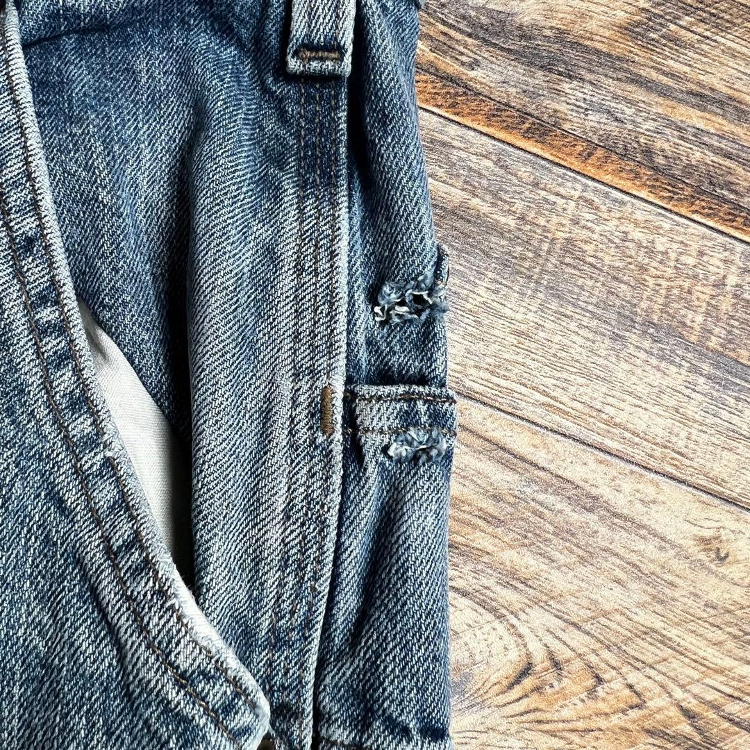 g*o様 Carhartt ダブルニー デニムワークパンツ フェード 雰囲気系