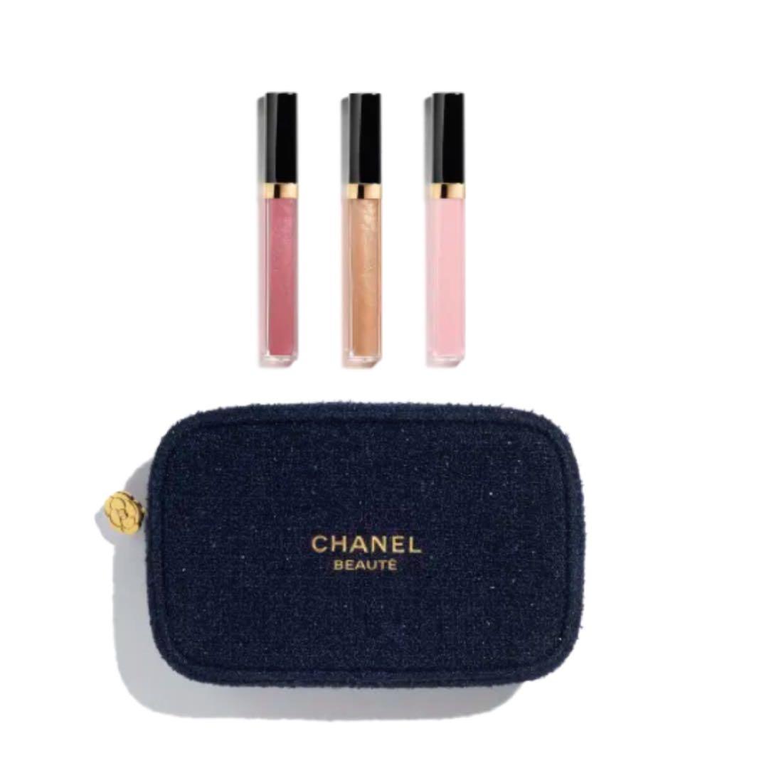CHANEL 2025クリスマスコフレ　リップグロスセット
