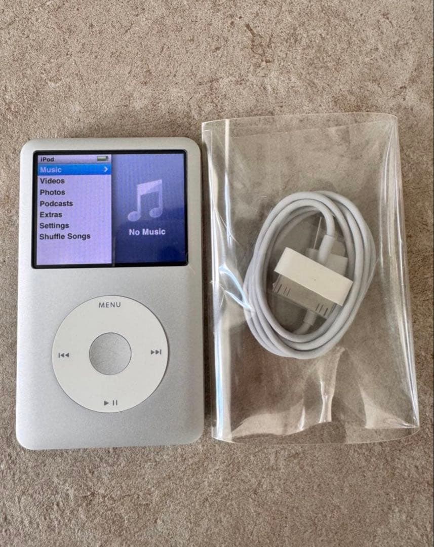 極美品 iPod classic A1238 80GB 新品バッテリー