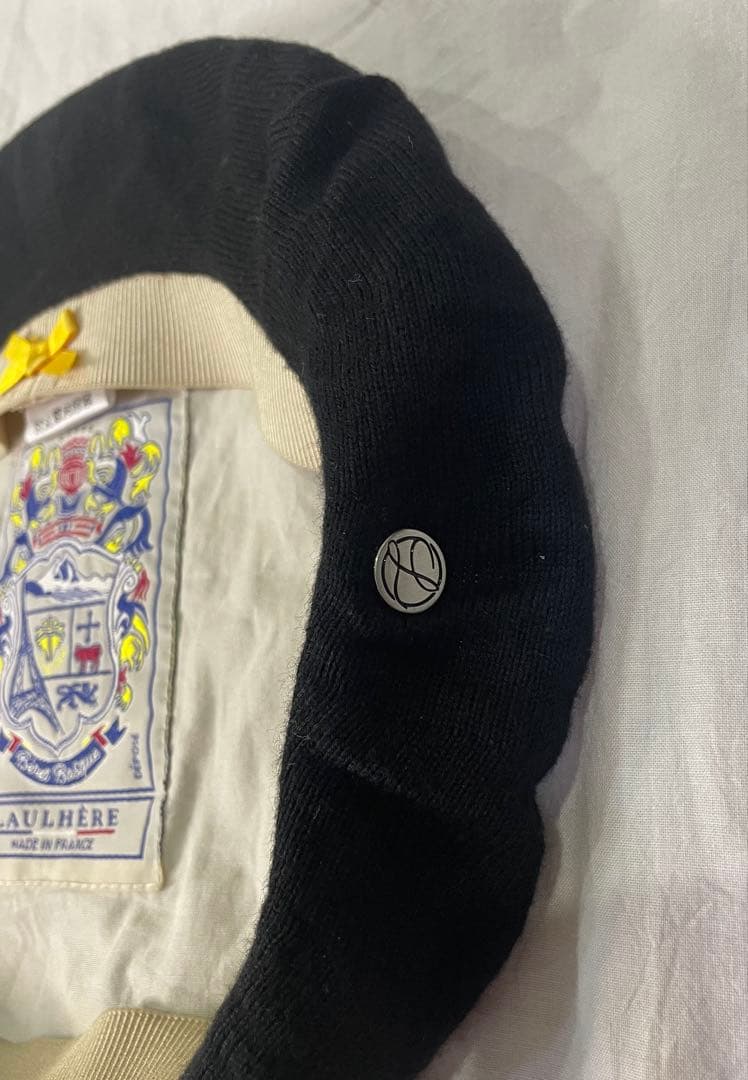 フランス製　LAULHERE（ローレール）　コットンベレー帽PLUME プルム