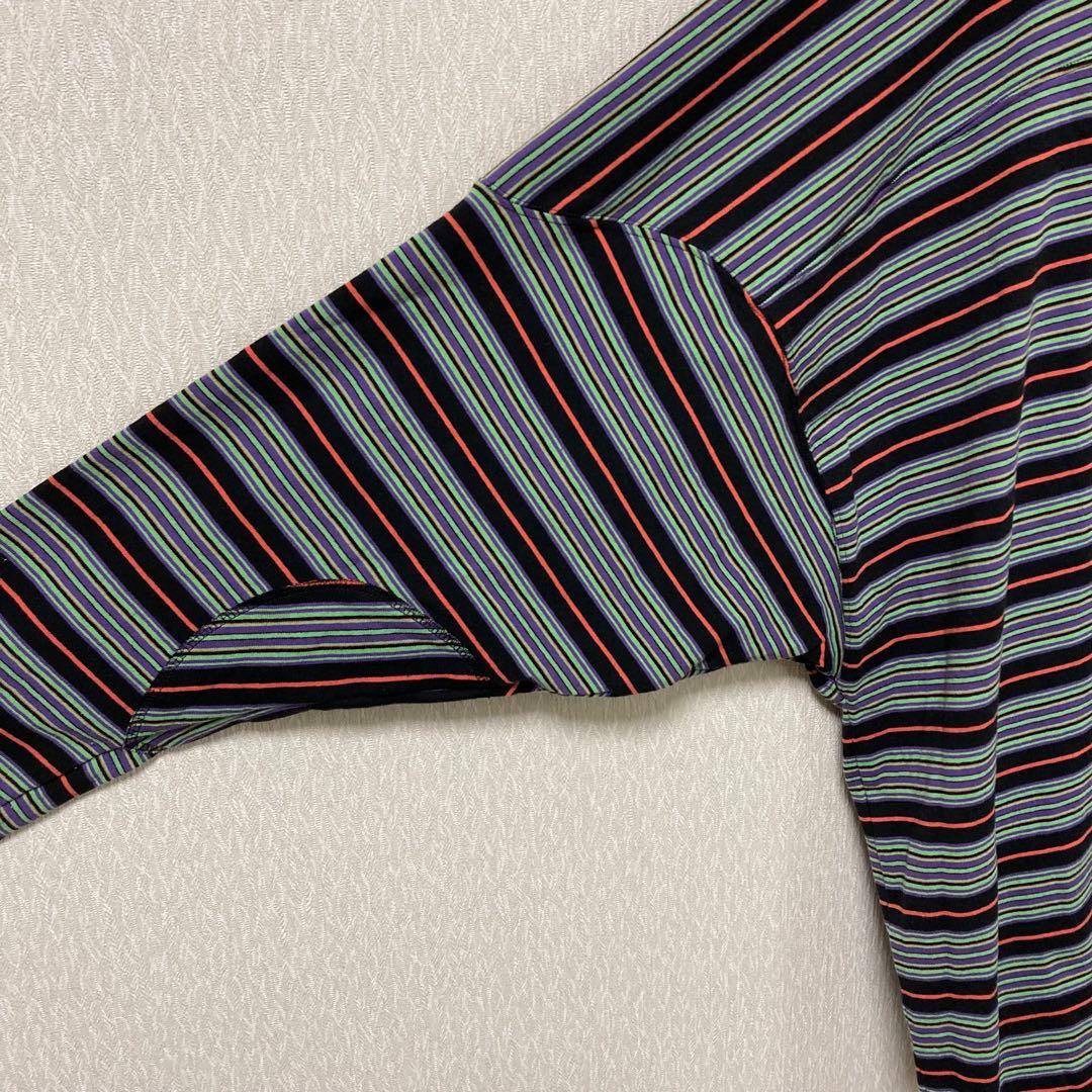 【美品】DAIRIKU 22AW MISSMUCH ボーダー 長袖シャツ