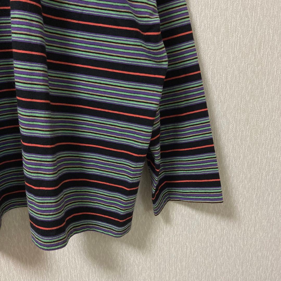 【美品】DAIRIKU 22AW MISSMUCH ボーダー 長袖シャツ