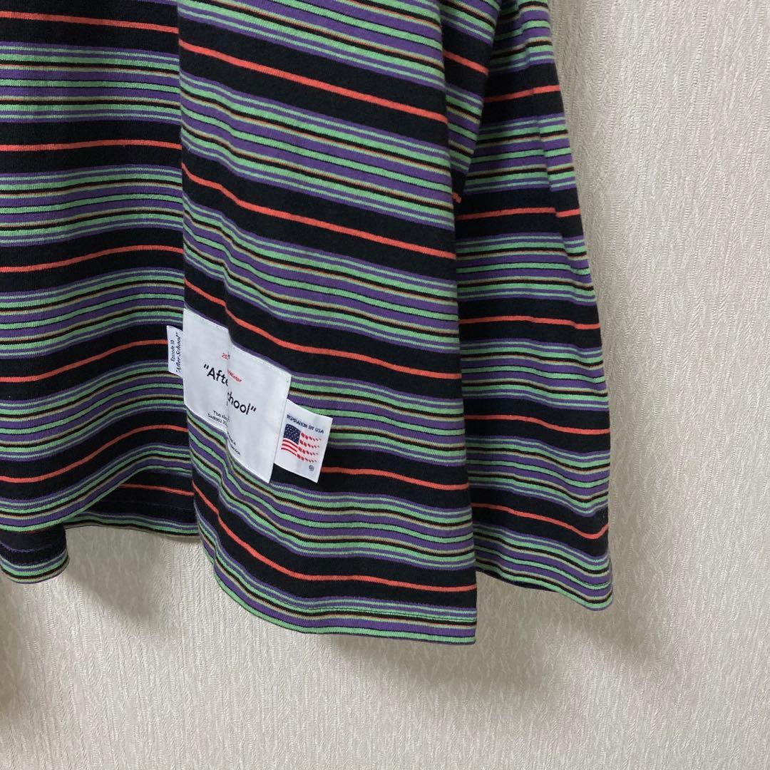 【美品】DAIRIKU 22AW MISSMUCH ボーダー 長袖シャツ