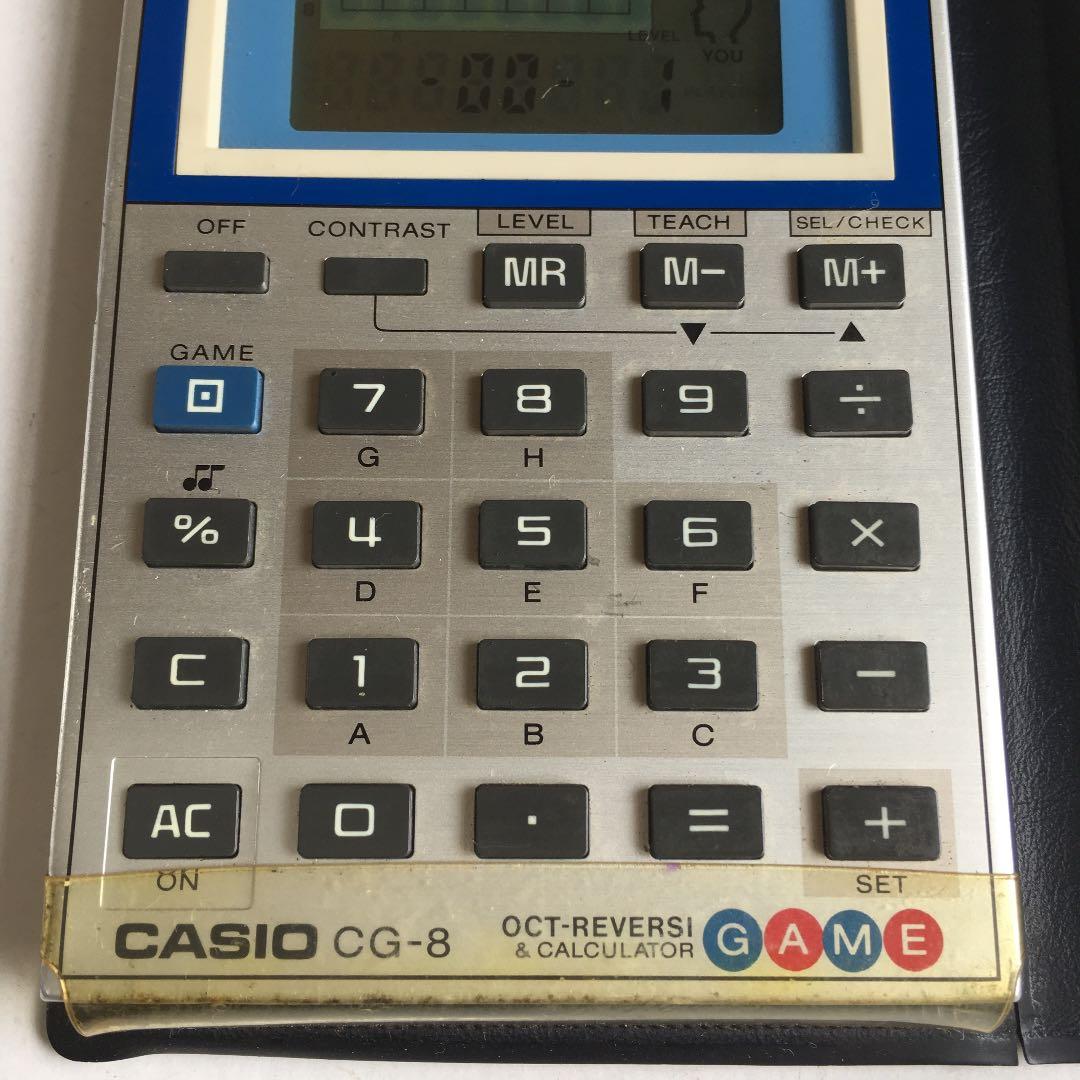0699 CASIO カシオ CG-8 オクトリバシー 電卓 8桁