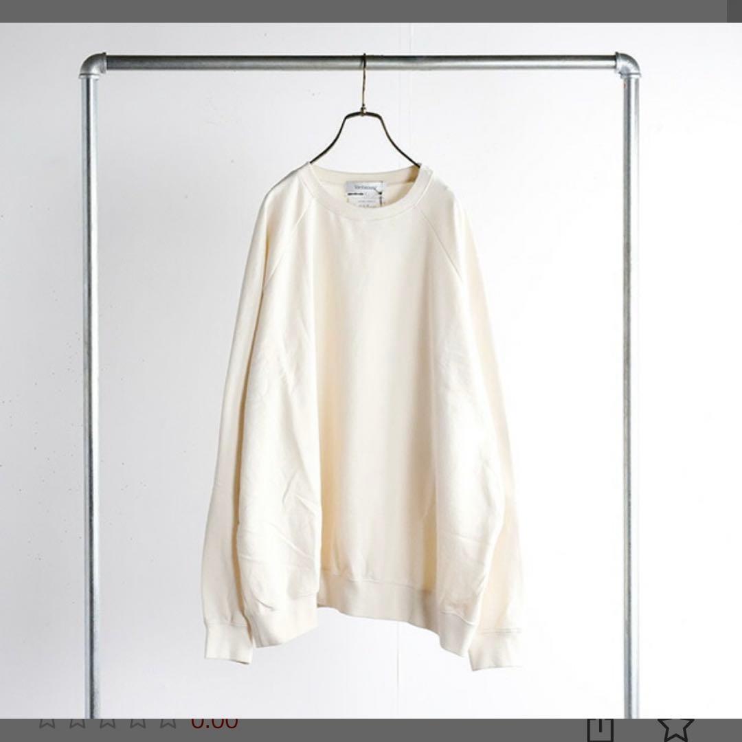 Veritecoeur ヴェリテクール 裏毛スウェット　ST-151 ホワイト