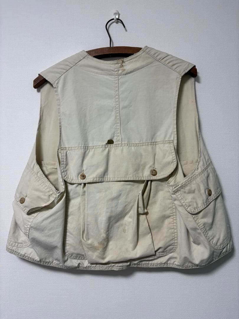 50's american field ベスト　ハーフムーン　ヴィンテージ