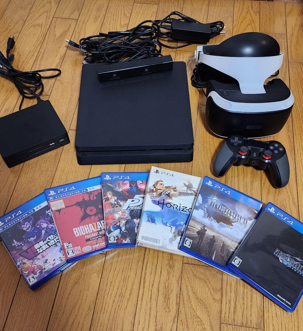 PS4本体、VR、ソフトセット
