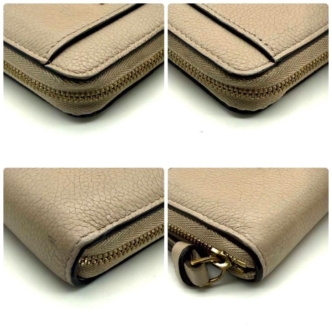 ルイヴィトン ロックミー ジッピーパース コンパクト 財布 ベージュ