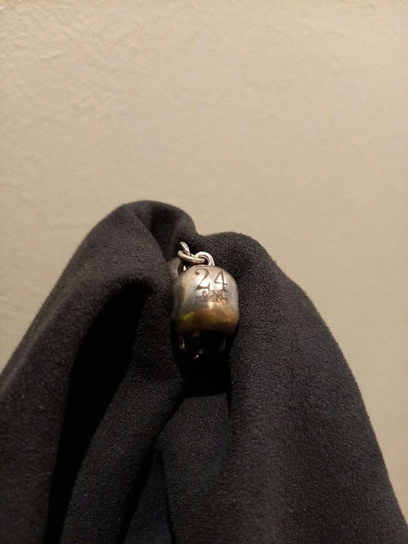 シルバー925 ブレスレット　ボールチェーン　ドクロ　スカル