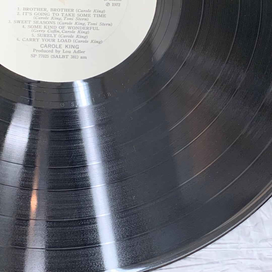 レア 非売品 見本品 LP キャロルキング AML-130 白ラベル レコード