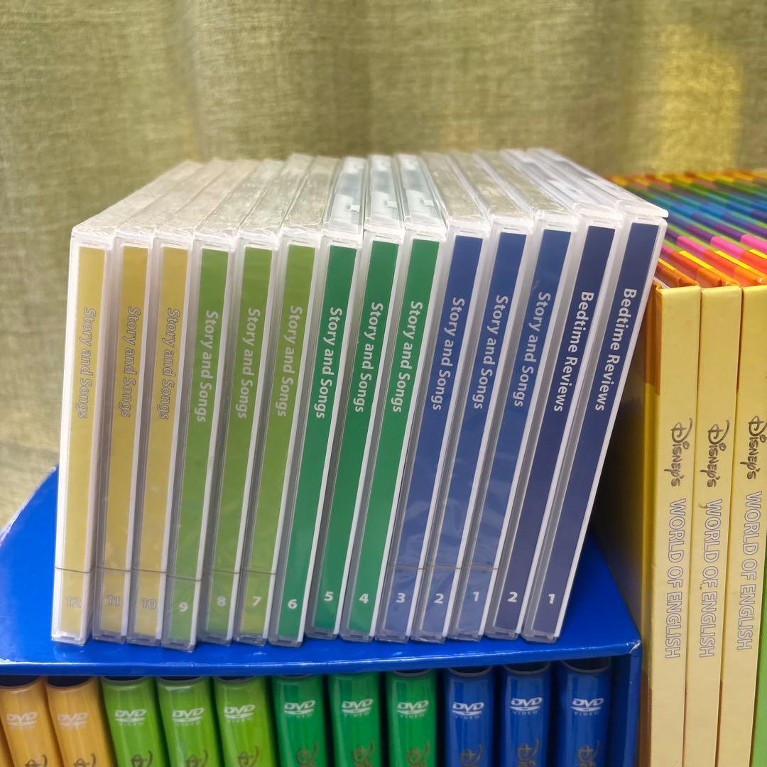 DWE 2018年　メインプログラム　ディズニー　英語教材　DVD CD