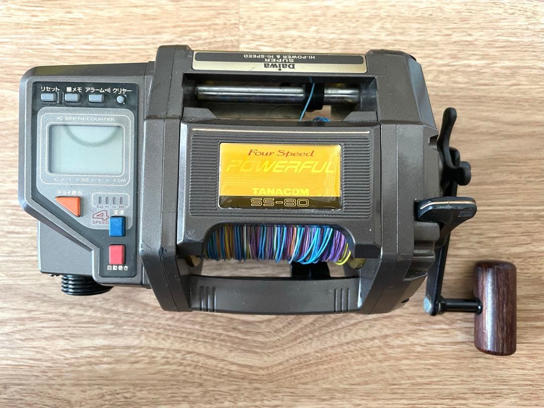 ダイワ　パワフルタナコン　SS-80　電動リール　コード　バッテリーつき