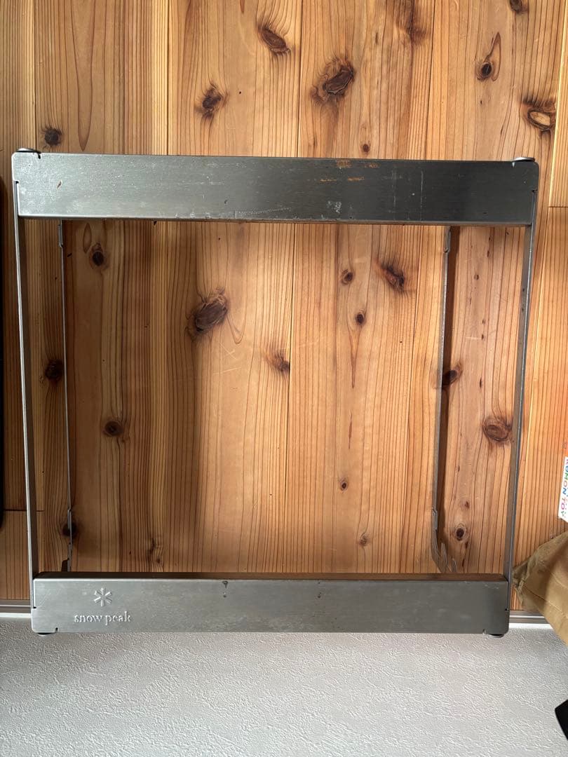 収納バッグ付き　スノーピーク 焚き火台　Ｌ　 セット  peak
