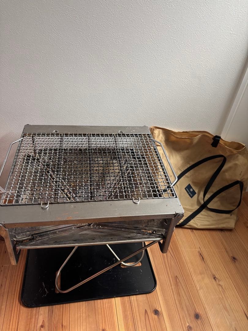 収納バッグ付き　スノーピーク 焚き火台　Ｌ　 セット  peak