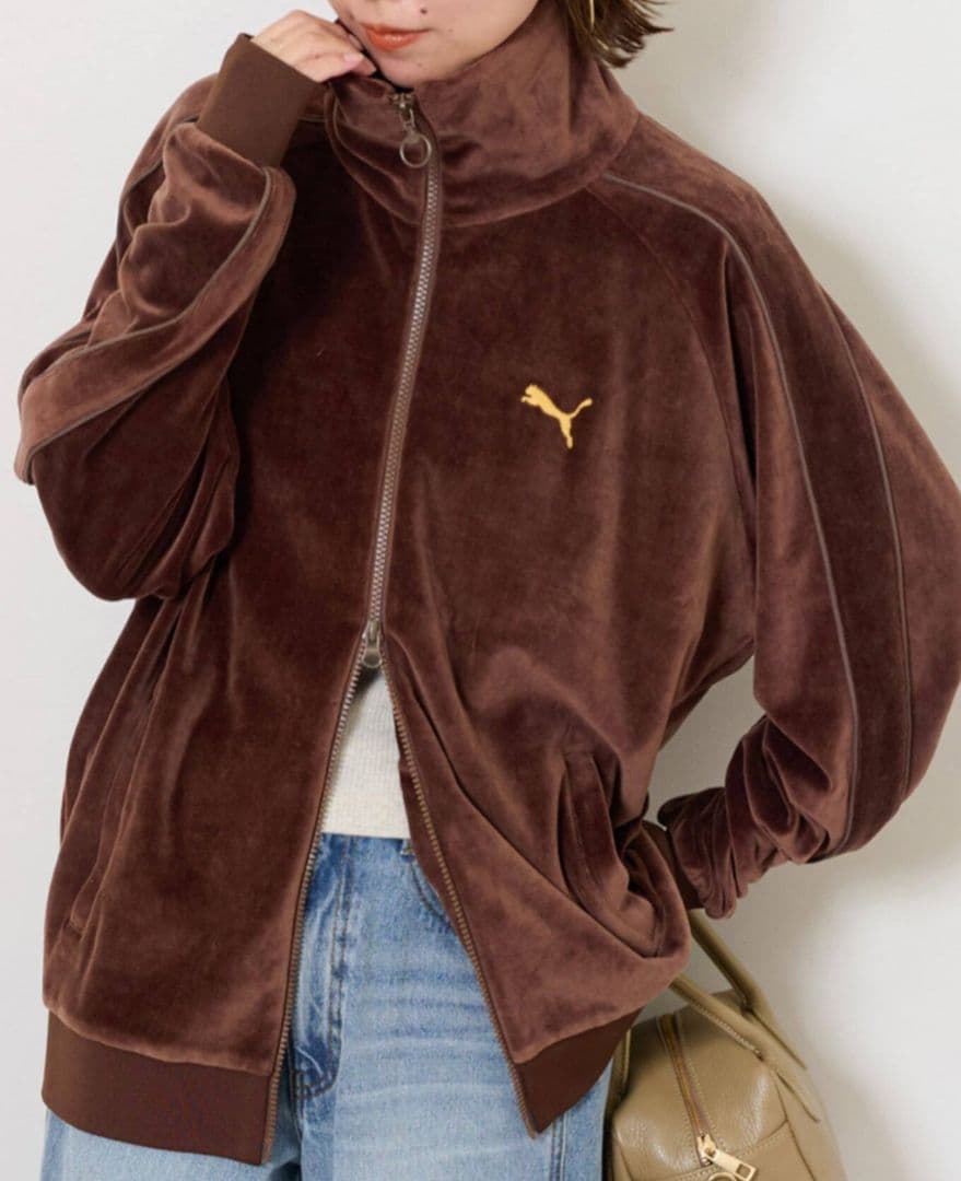 ジャーナルスタンダードレリューム　別注　プーマベロアジャケット