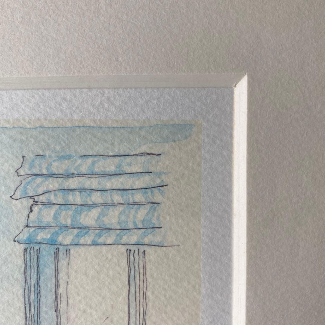 内田新哉★水彩原画　直筆サイン入り♪