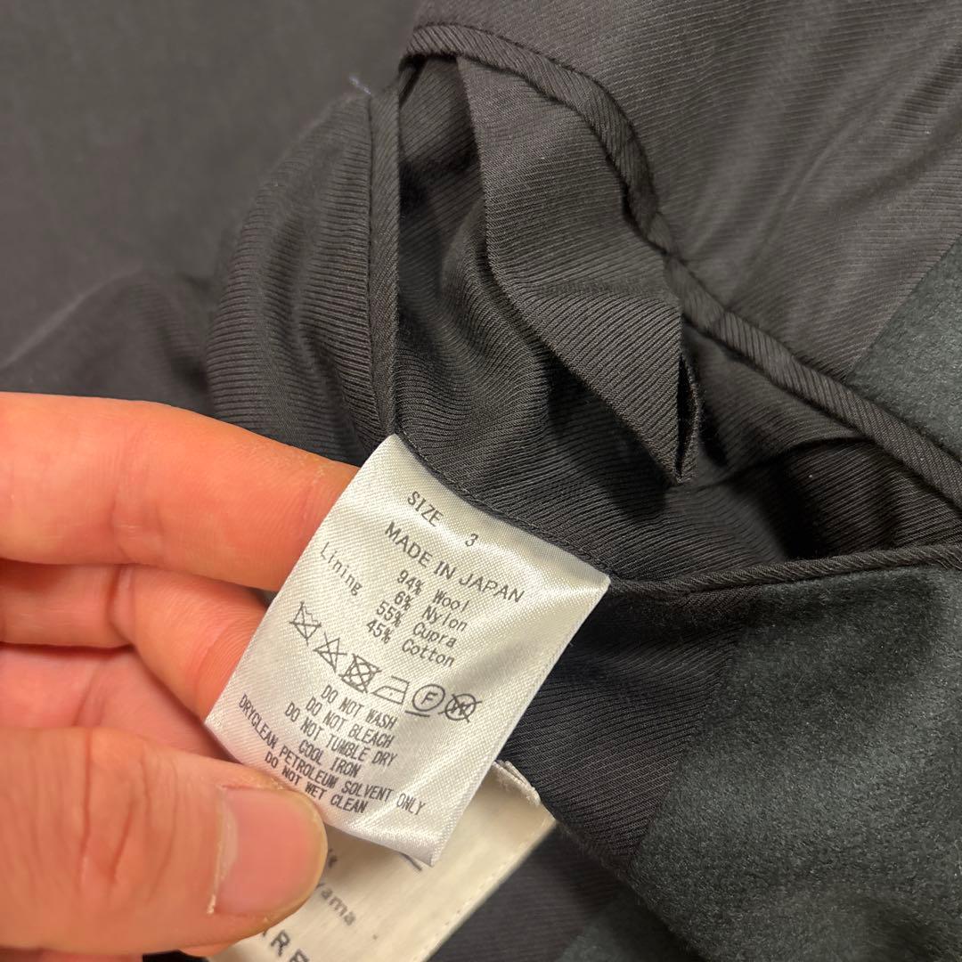 22aw MARKAWARE マーカウェア2B BLAZER フランネル　ウール