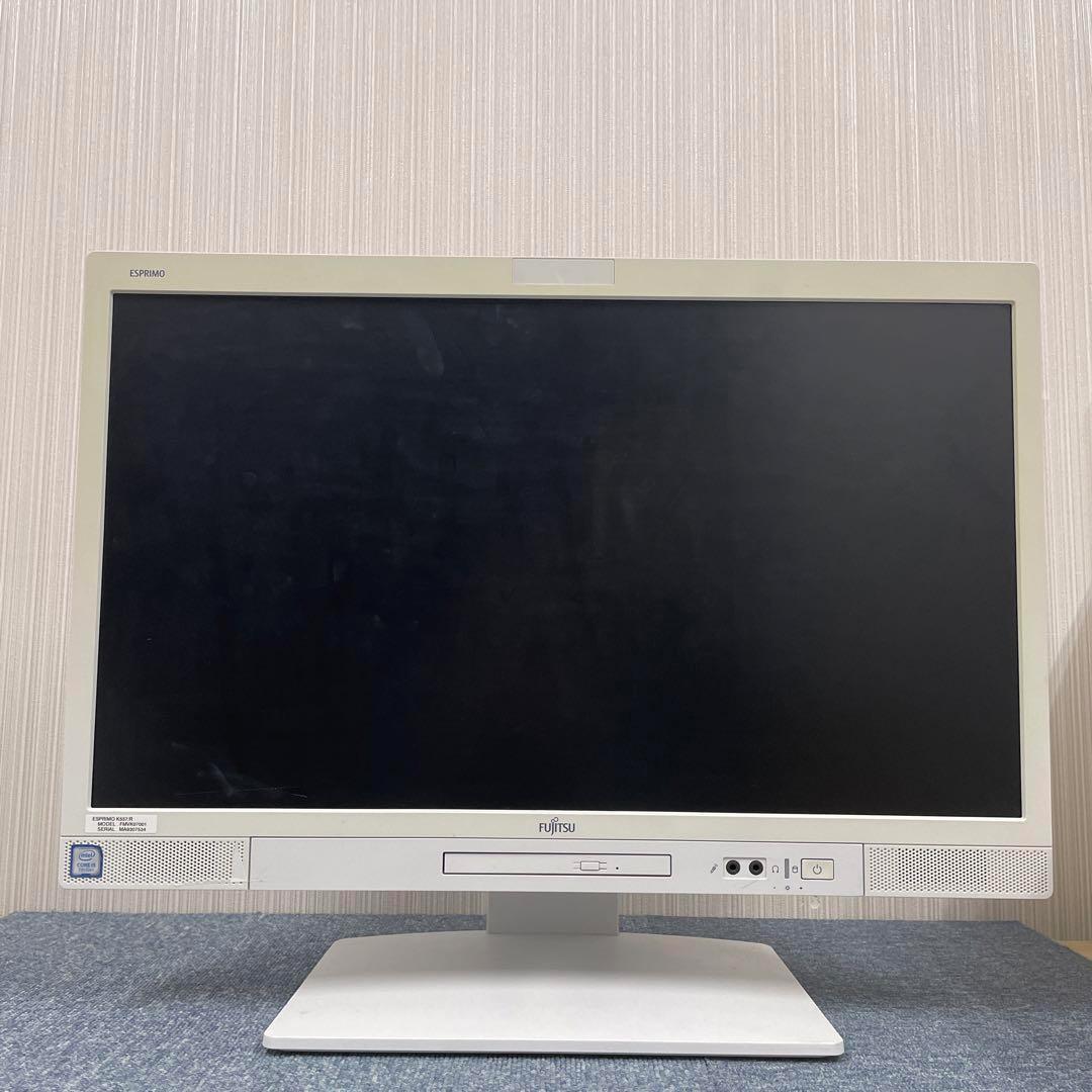富士通　ESPRIMO 　一体型　メモリ16G　SSD512GB　初期設定済み