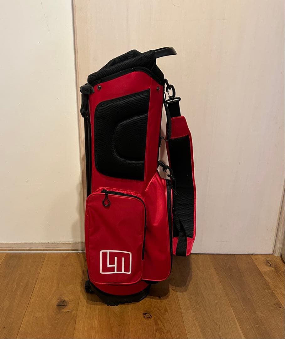LOUDMOUTH キャディーバッグ　レッド