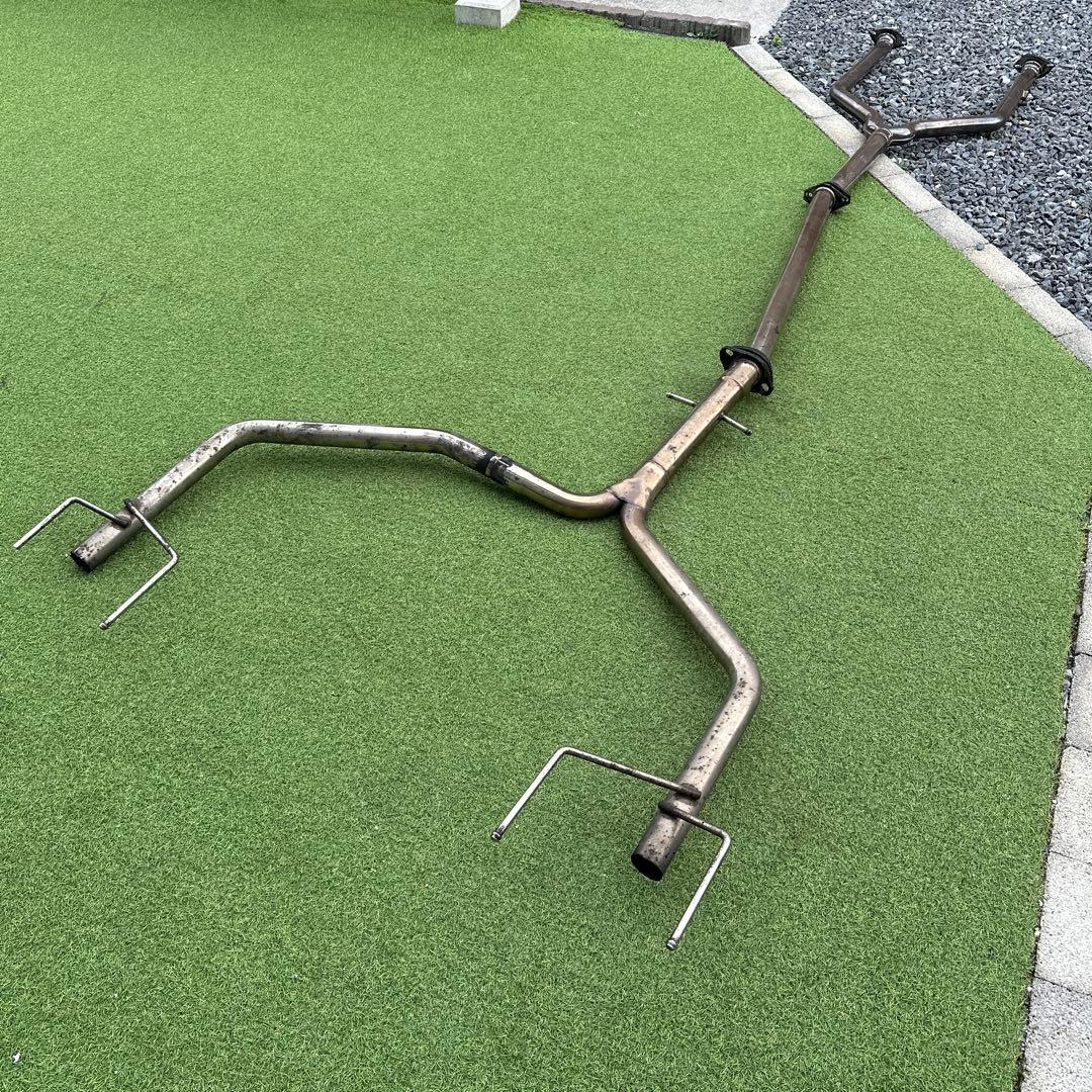 マークX中間リアストレートマフラー