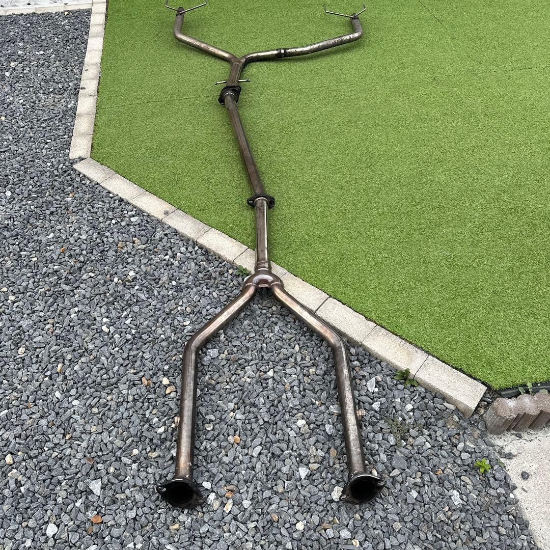 マークX中間リアストレートマフラー