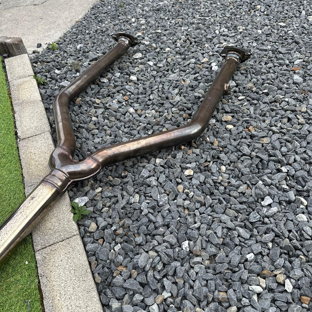 マークX中間リアストレートマフラー