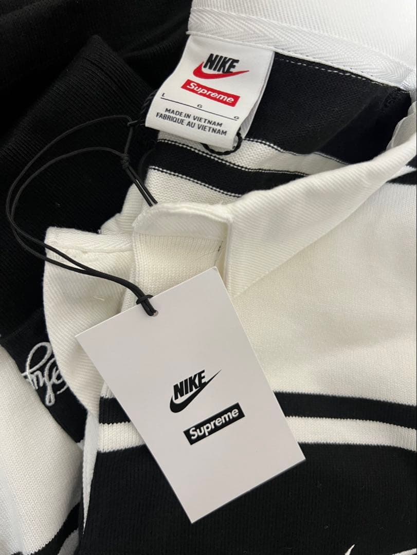 トップス yu--taSupreme x NikeStripe RugbyBlack