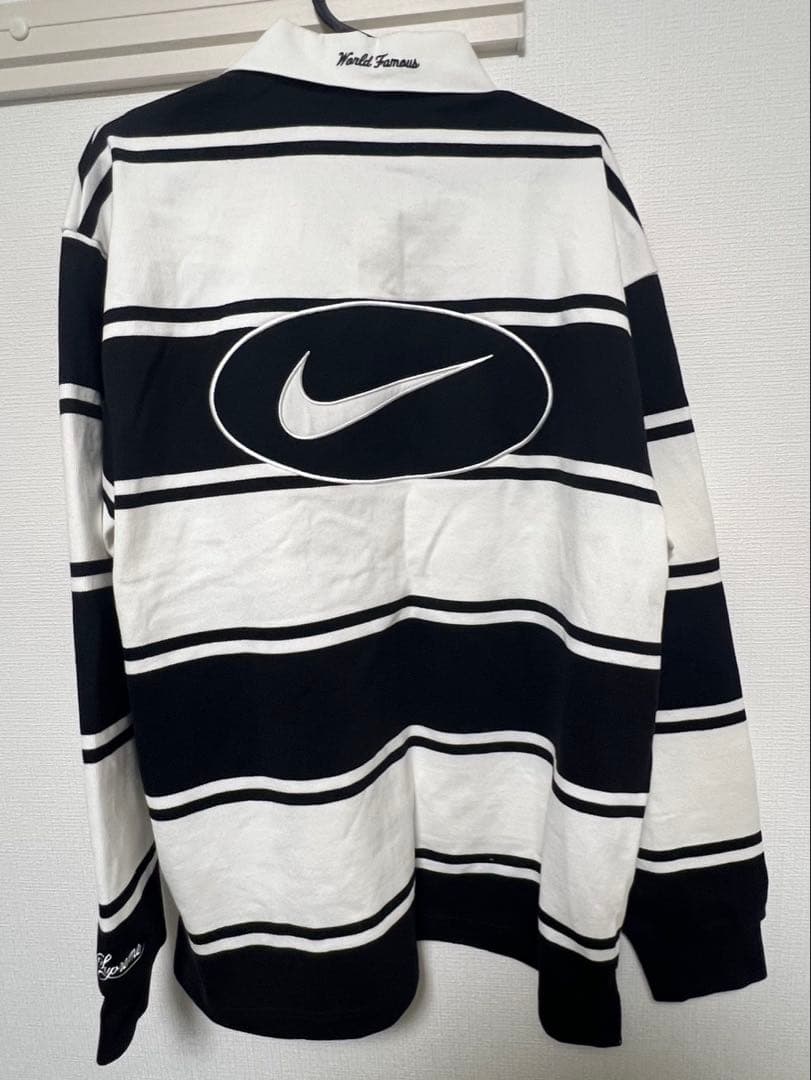 トップス yu--taSupreme x NikeStripe RugbyBlack