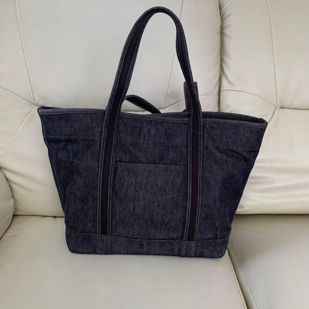 PORTER GIRL トートバッグ デニム 大容量 A4