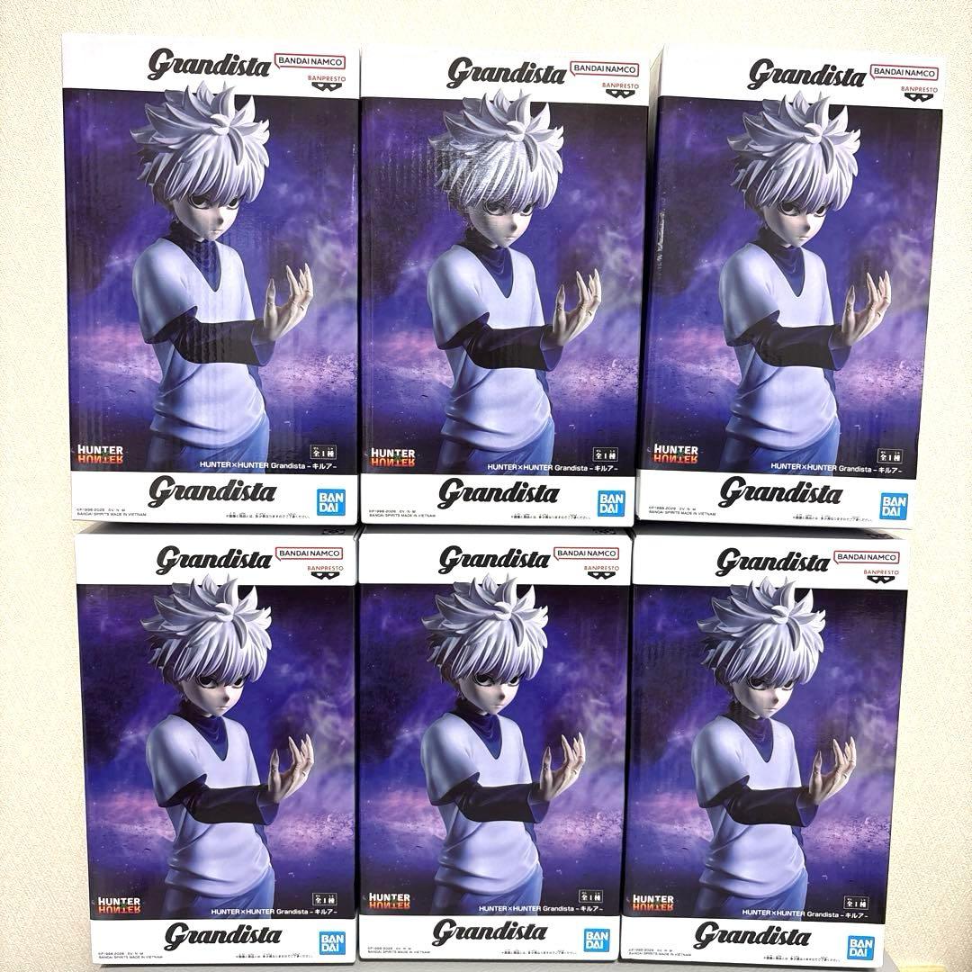 HUNTER×HUNTER Grandista キルア フィギュア 6点セット